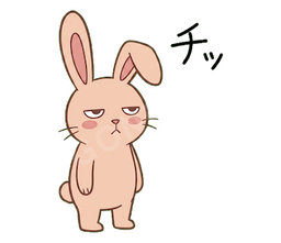 Jitome Bunny #13 チッ