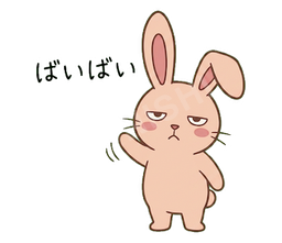 Jitome Bunny #21 ばいばい
